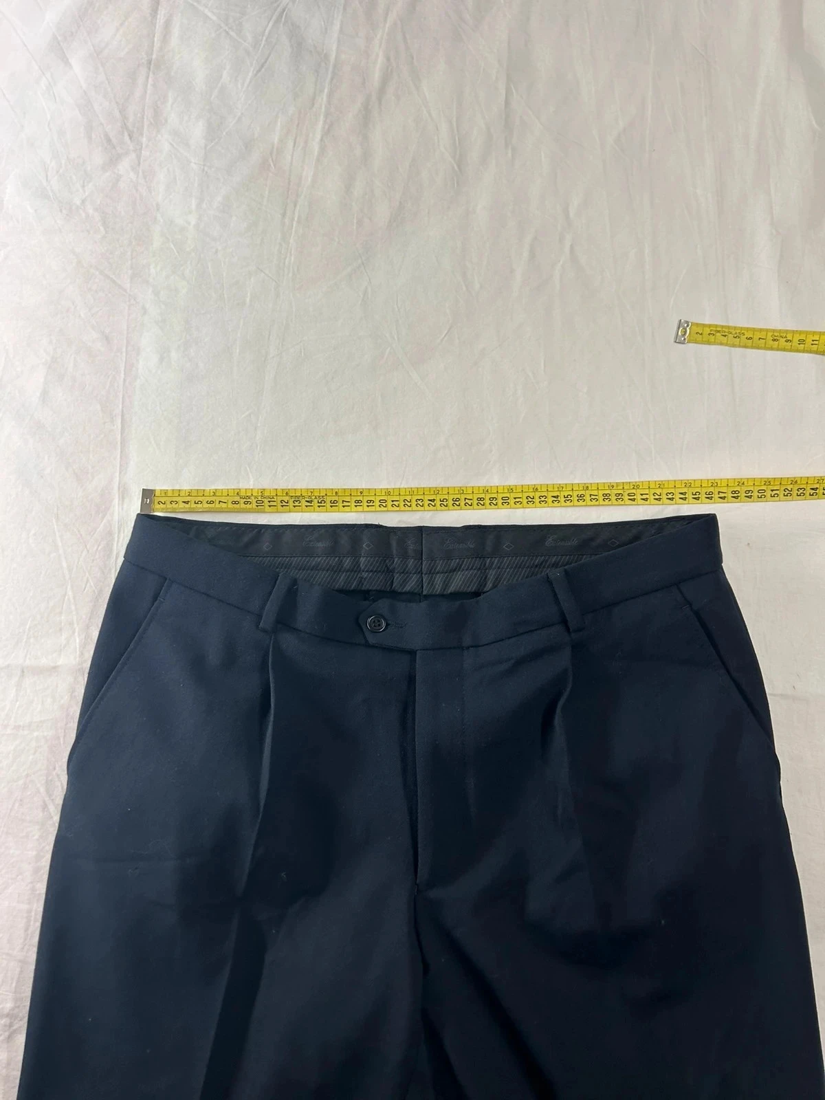 Calça de fato reta canaletto – photo 6